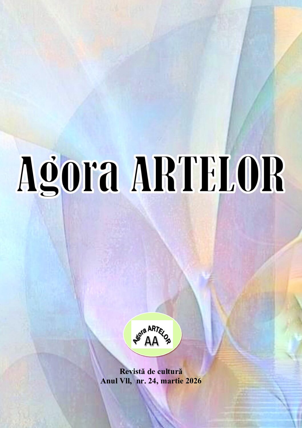 Agora ARTELOR nr. 25, iunie 2026 (în curs de apariție)