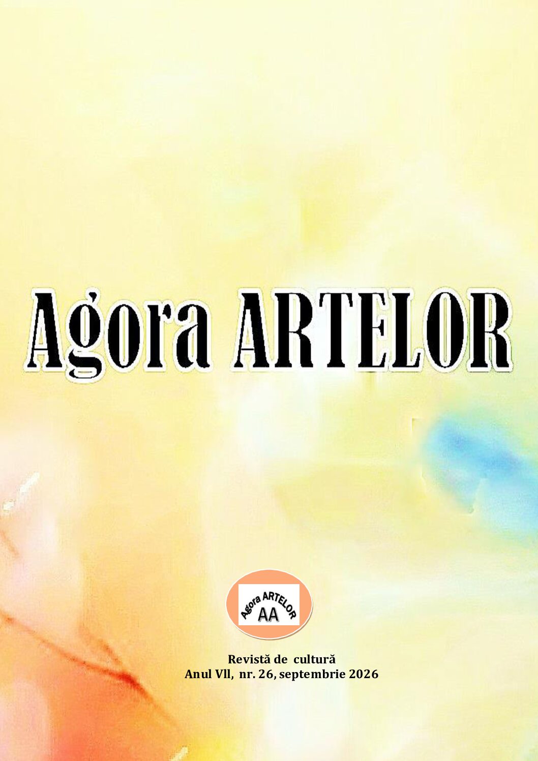 Agora ARTELOR Nr. 26, septembrie 2026 (în curs de apariție)